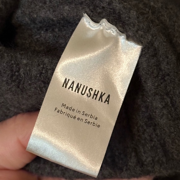 Nanushka oversized gray sweater - Picture 5 of 7